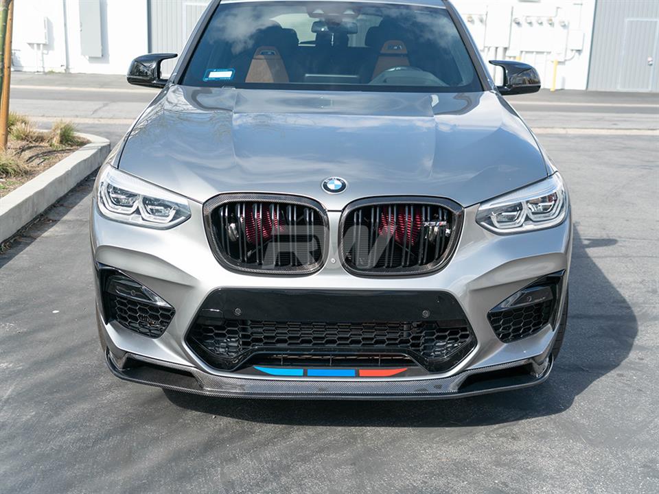 RW Carbon BMW F97 X3M/F98 X4M RWS Carbon Fiber Front Lip-Exterior-Silicon Valley Bimmer