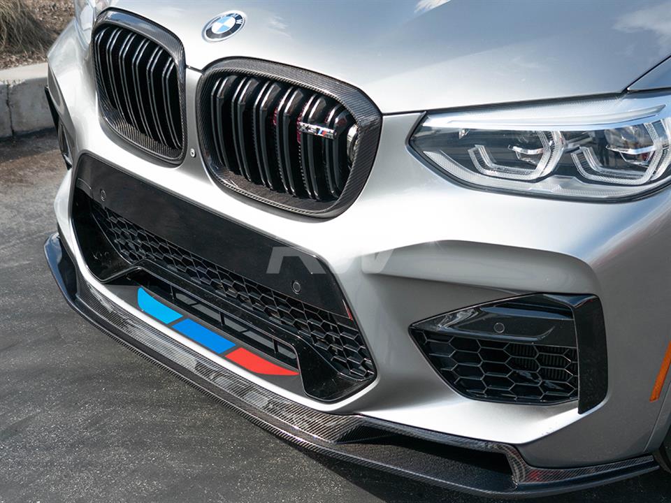 RW Carbon BMW F97 X3M/F98 X4M RWS Carbon Fiber Front Lip-Exterior-Silicon Valley Bimmer