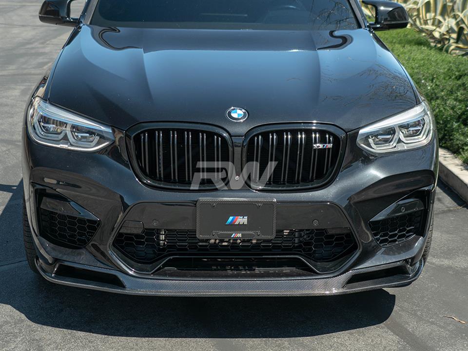 RW Carbon BMW F97 X3M/F98 X4M RWS Carbon Fiber Front Lip-Exterior-Silicon Valley Bimmer