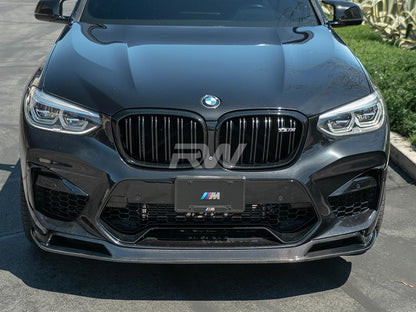 RW Carbon BMW F97 X3M/F98 X4M RWS Carbon Fiber Front Lip-Exterior-Silicon Valley Bimmer