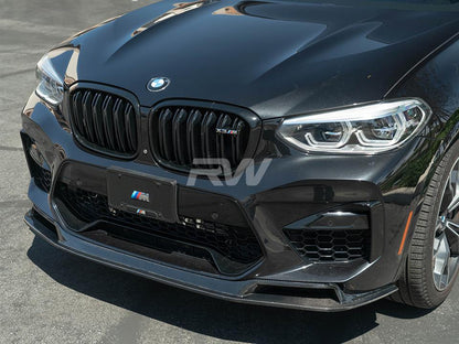 RW Carbon BMW F97 X3M/F98 X4M RWS Carbon Fiber Front Lip-Exterior-Silicon Valley Bimmer