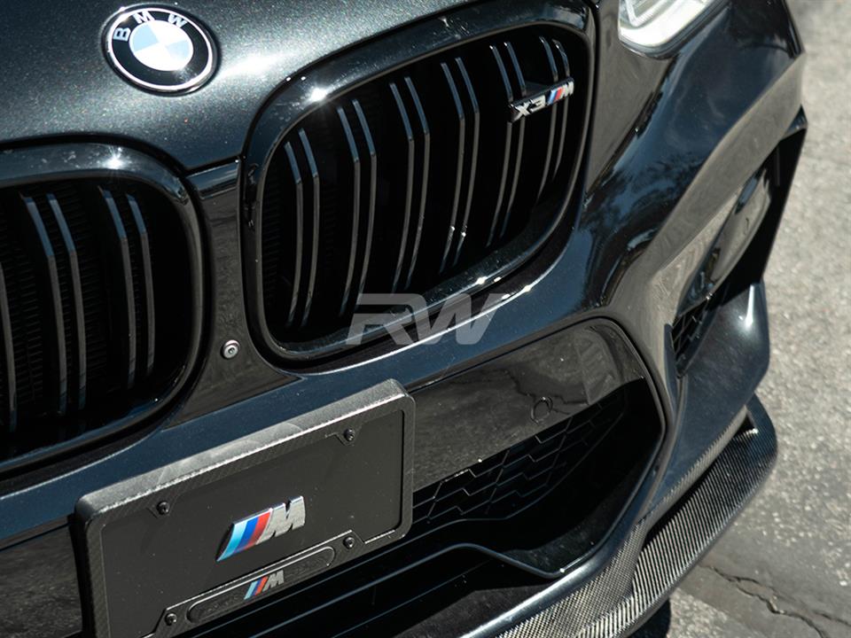 RW Carbon BMW F97 X3M/F98 X4M RWS Carbon Fiber Front Lip-Exterior-Silicon Valley Bimmer