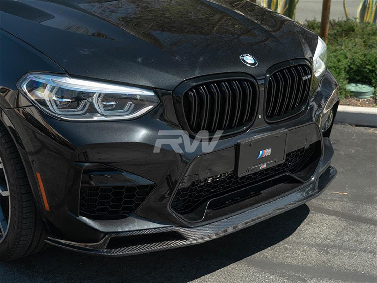 RW Carbon BMW F97 X3M/F98 X4M RWS Carbon Fiber Front Lip-Exterior-Silicon Valley Bimmer
