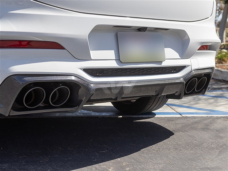 RW Carbon BMW F98 X4M 3D Style Carbon Fiber Diffuser-Exterior-Silicon Valley Bimmer