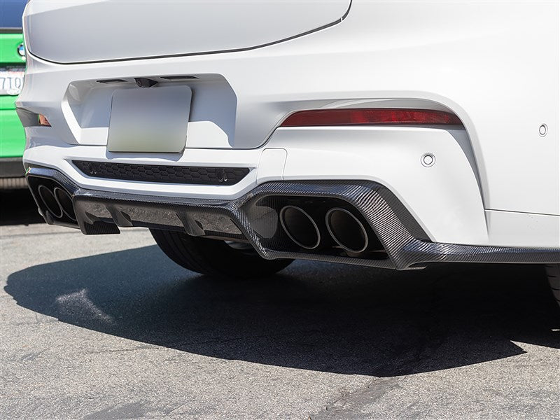 RW Carbon BMW F98 X4M 3D Style Carbon Fiber Diffuser-Exterior-Silicon Valley Bimmer