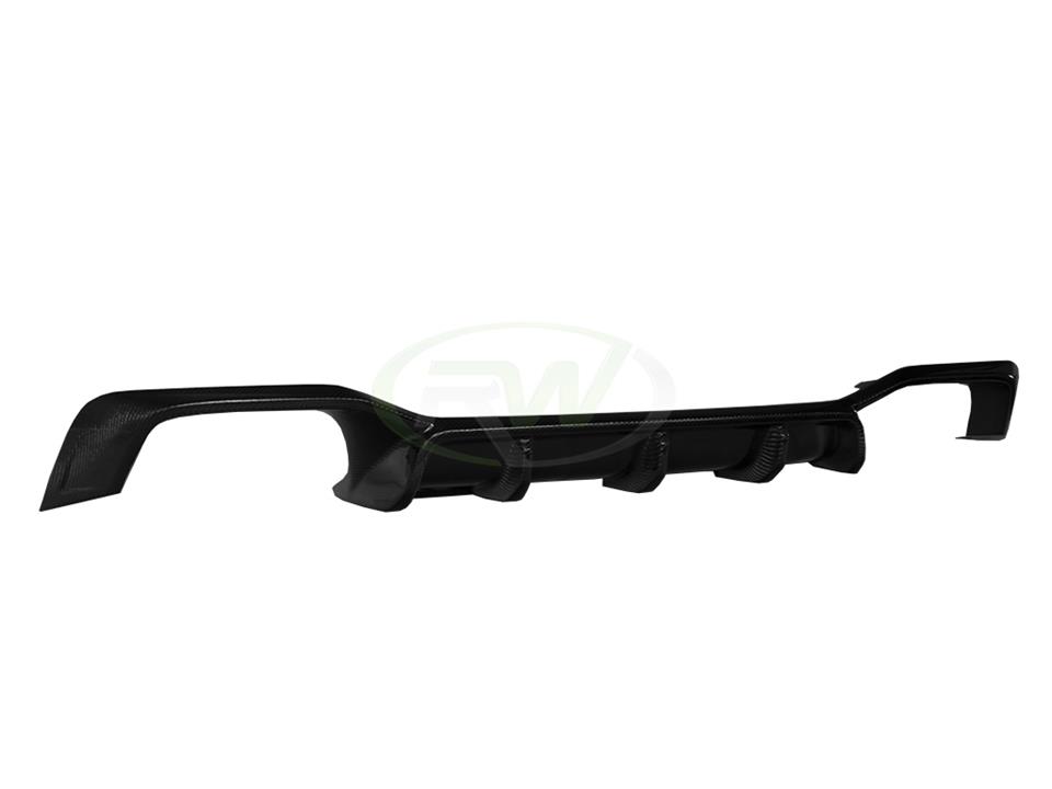 RW Carbon BMW F98 X4M Carbon Fiber DTM Diffuser-Exterior-Silicon Valley Bimmer