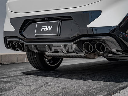 RW Carbon BMW F98 X4M Carbon Fiber DTM Diffuser-Exterior-Silicon Valley Bimmer