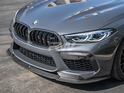 RW Carbon BMW F9X M8 Carbon Fiber Front Bumper Duct Trims-Exterior-Silicon Valley Bimmer