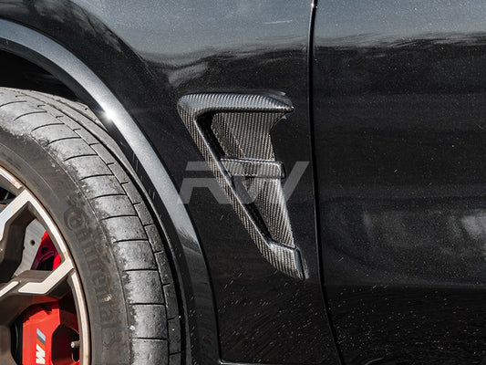 RW Carbon BMW G01 G02 F97 F98 Carbon Fiber Fender Trims-Exterior-Silicon Valley Bimmer