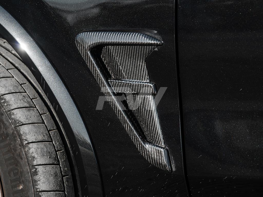RW Carbon BMW G01 G02 F97 F98 Carbon Fiber Fender Trims-Exterior-Silicon Valley Bimmer