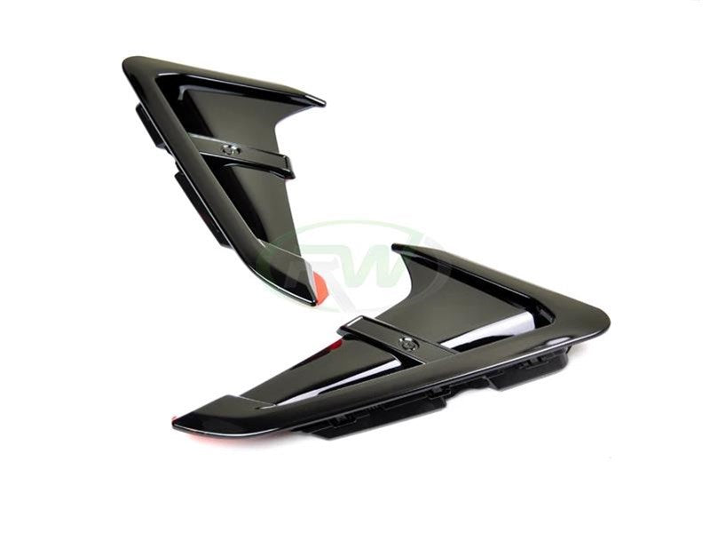 RW Carbon BMW G01 G02 F97 F98 Gloss Black Fender Trims-Exterior-Silicon Valley Bimmer