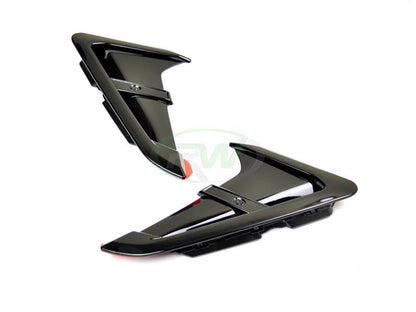 RW Carbon BMW G01 G02 F97 F98 Gloss Black Fender Trims-Exterior-Silicon Valley Bimmer