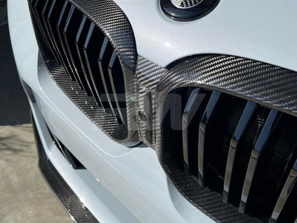 RW Carbon BMW G01 G02 F97 F98 LCI Dual Slat Carbon Fiber Grille-Exterior-Silicon Valley Bimmer