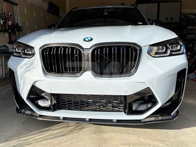 RW Carbon BMW G01 G02 F97 F98 LCI Dual Slat Carbon Fiber Grille-Exterior-Silicon Valley Bimmer