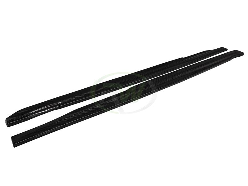 RW Carbon BMW G01 G02 F97 F98 RWS CF Side Skirt Extensions-Exterior-Silicon Valley Bimmer