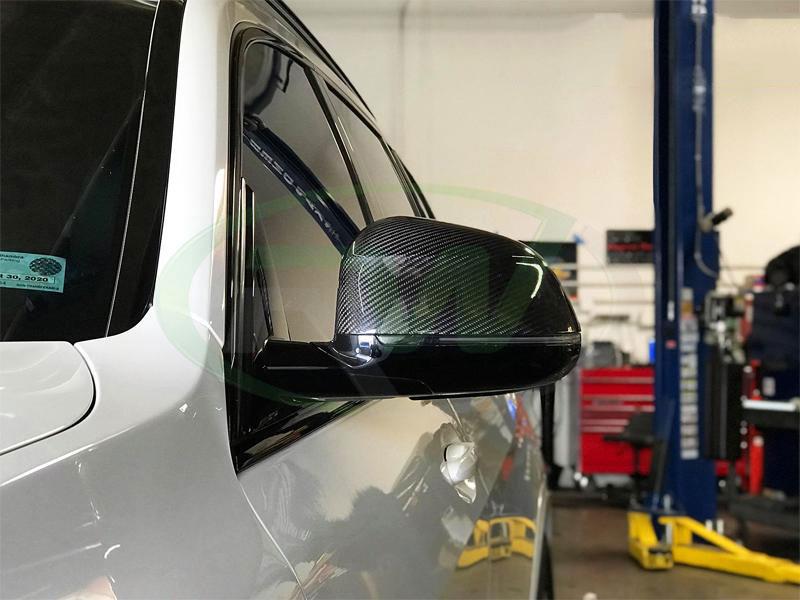 RW Carbon BMW G01 G02 G05 G06 G07 Carbon Fiber Mirror Caps-Exterior-Silicon Valley Bimmer