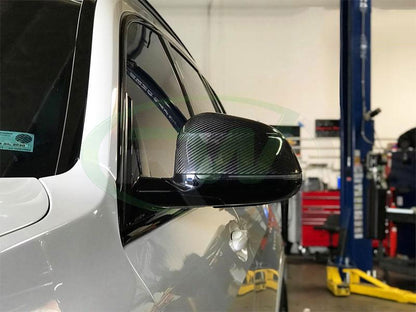 RW Carbon BMW G01 G02 G05 G06 G07 Carbon Fiber Mirror Caps-Exterior-Silicon Valley Bimmer