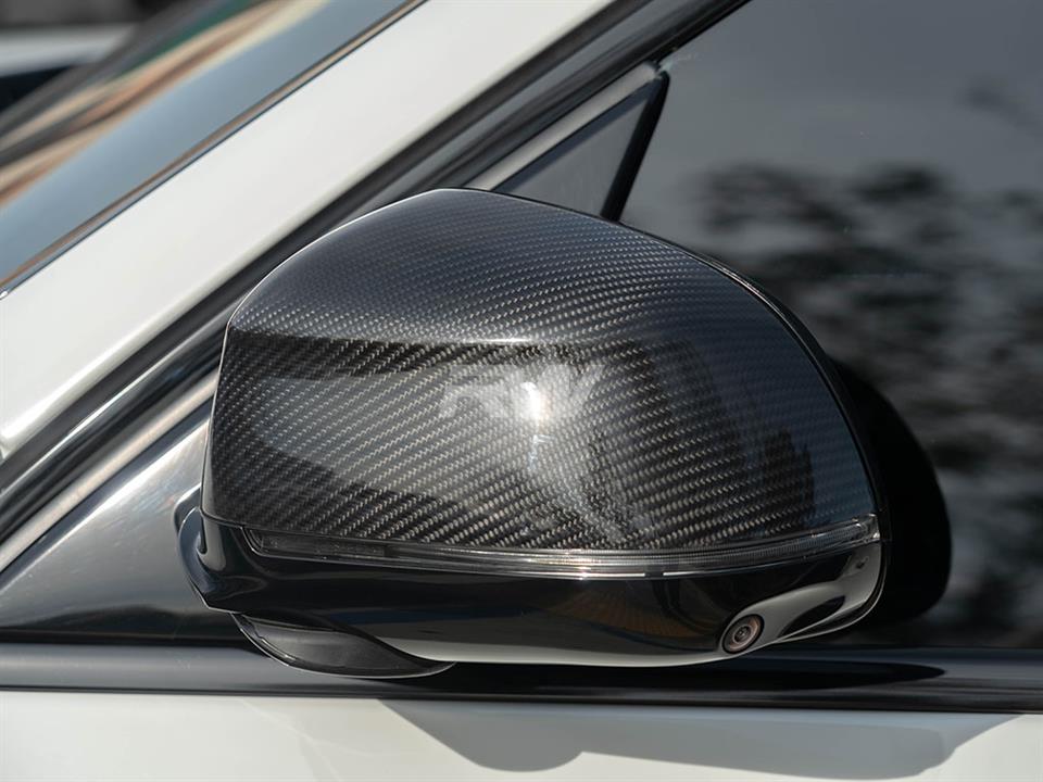 RW Carbon BMW G01 G02 G05 G06 G07 Carbon Fiber Mirror Caps-Exterior-Silicon Valley Bimmer