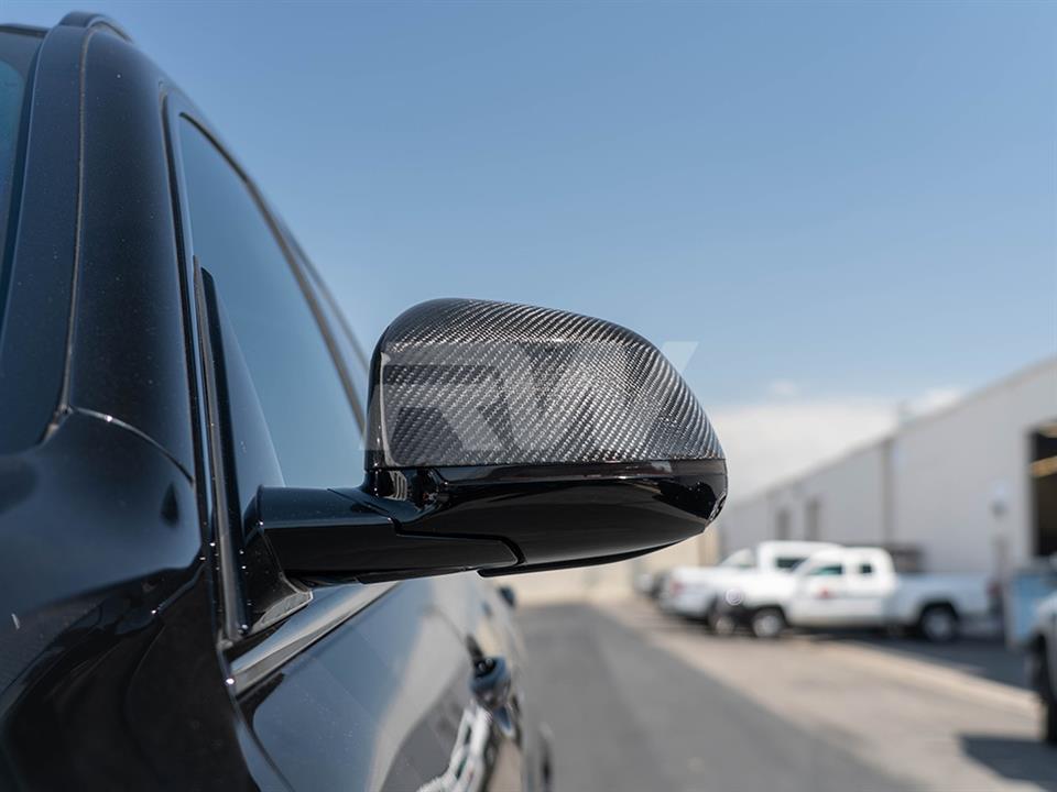 RW Carbon BMW G01 G02 G05 G06 G07 Carbon Fiber Mirror Caps-Exterior-Silicon Valley Bimmer