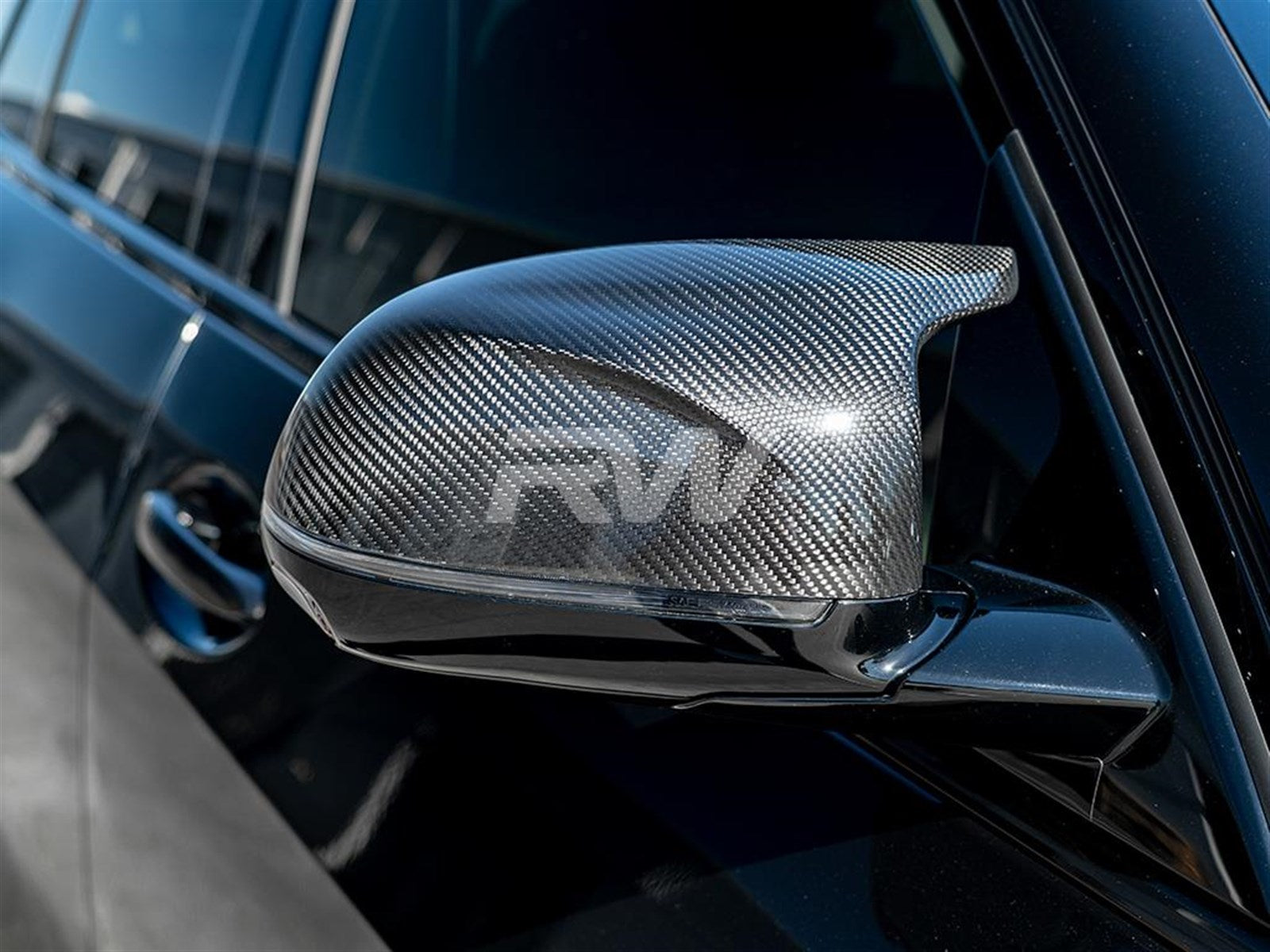 RW Carbon BMW G01 G02 G05 G06 G07 M Style Carbon Fiber Mirrors-Exterior-Silicon Valley Bimmer