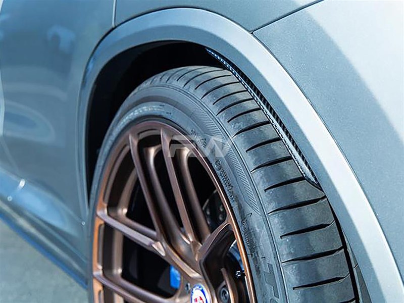 RW Carbon BMW G01 X3 F97 X3M Carbon Fiber Splash Guards-Exterior-Silicon Valley Bimmer