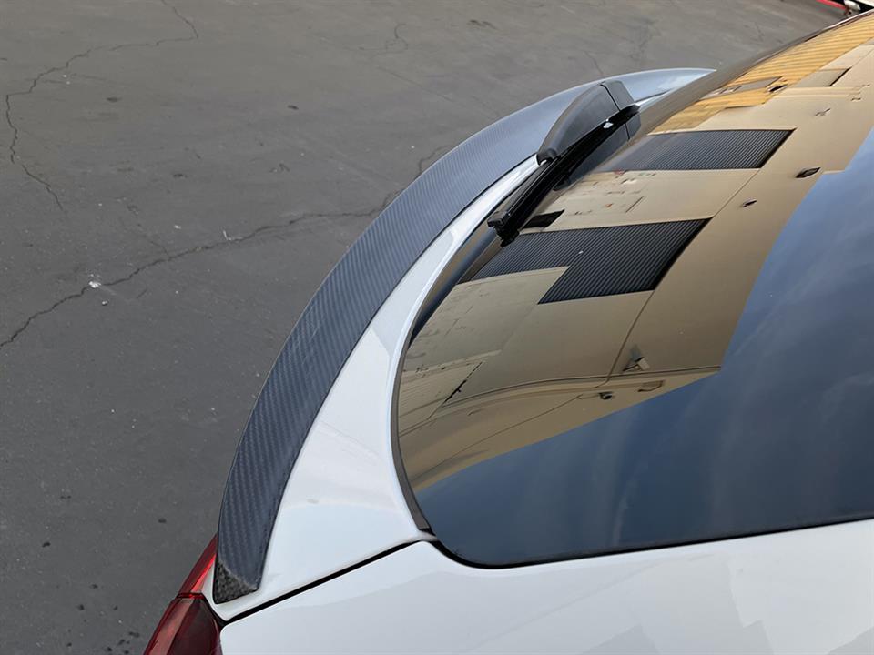 RW Carbon BMW G01 X3 F97 X3M RWS Carbon Fiber Mid Spoiler-Exterior-Silicon Valley Bimmer