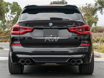 RW Carbon BMW G01 X3 F97 X3M RWS Carbon Fiber Mid Spoiler-Exterior-Silicon Valley Bimmer