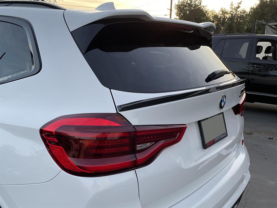 RW Carbon BMW G01 X3 F97 X3M RWS Carbon Fiber Mid Spoiler-Exterior-Silicon Valley Bimmer