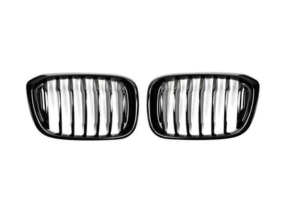 RW Carbon BMW G01 X3 G02 X4 Gloss Black Grilles-Exterior-Silicon Valley Bimmer
