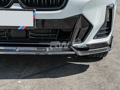 RW Carbon BMW G01 X3 G02 X4 LCI Carbon Fiber Front Lip-Exterior-Silicon Valley Bimmer