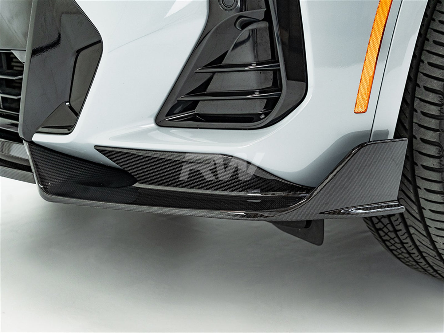 RW Carbon BMW G01 X3 G02 X4 LCI Carbon Fiber Front Lip-Exterior-Silicon Valley Bimmer