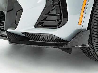 RW Carbon BMW G01 X3 G02 X4 LCI Carbon Fiber Front Lip-Exterior-Silicon Valley Bimmer