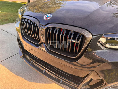 RW Carbon BMW G01 X3 G02 X4 LCI Carbon Fiber Grille Surround-Exterior-Silicon Valley Bimmer