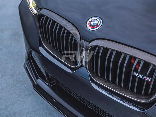 RW Carbon BMW G01 X3 G02 X4 LCI Carbon Fiber Grille Surround-Exterior-Silicon Valley Bimmer