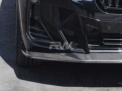 RW Carbon BMW G01 X3 G02 X4 LCI Suvneer CF Front Lip-Exterior-Silicon Valley Bimmer