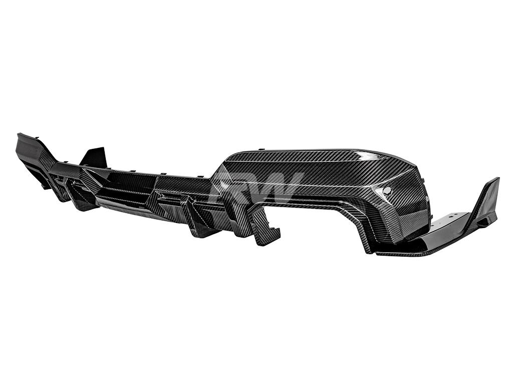 RW Carbon BMW G01 X3 LCI SQ Style Carbon Fiber Diffuser-Exterior-Silicon Valley Bimmer
