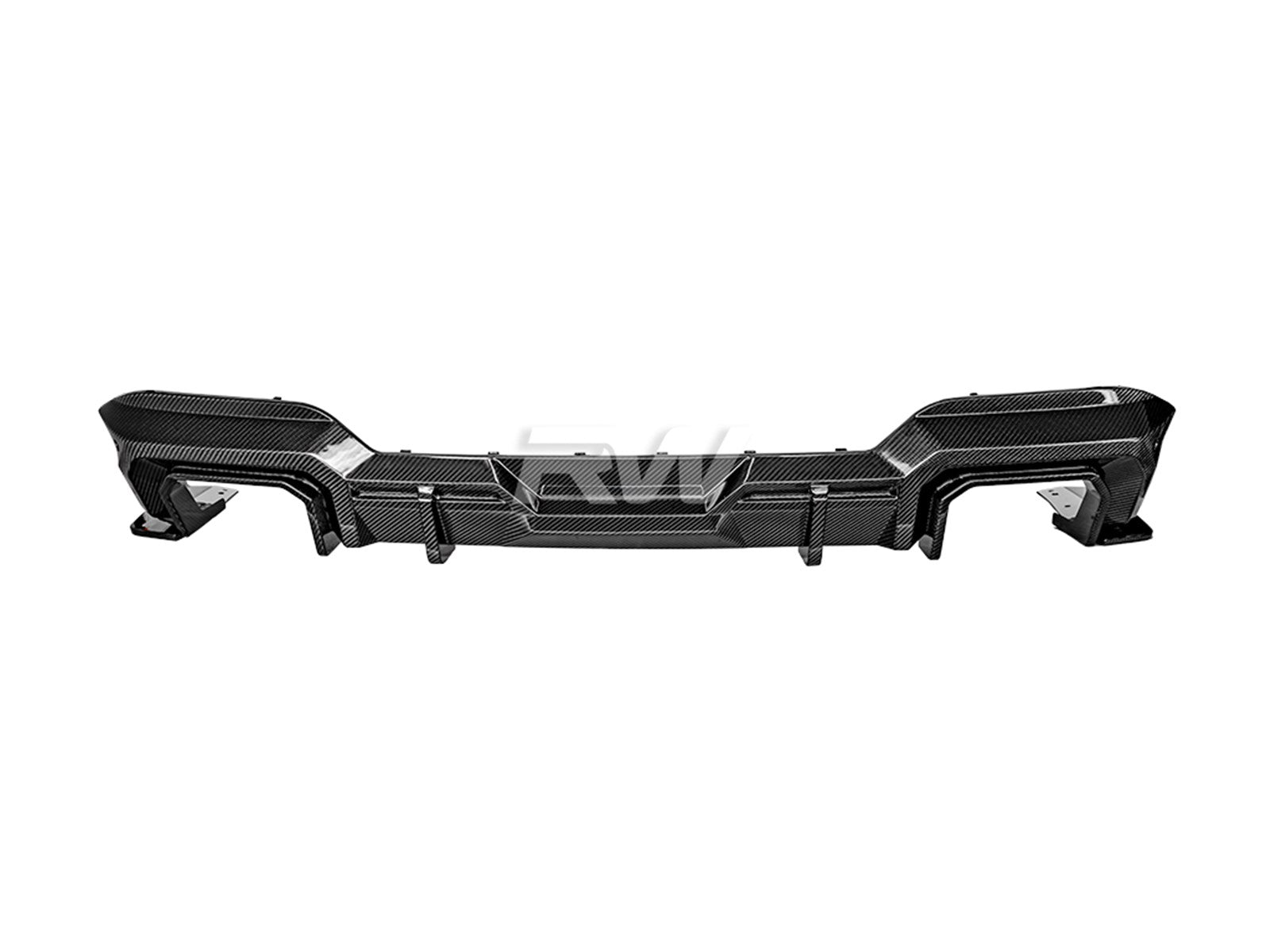 RW Carbon BMW G01 X3 LCI SQ Style Carbon Fiber Diffuser-Exterior-Silicon Valley Bimmer