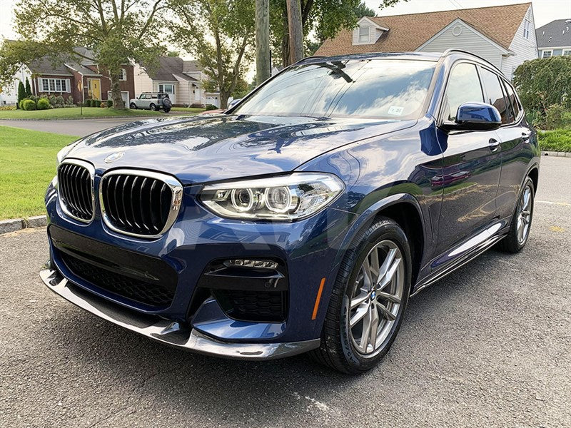 RW Carbon BMW G01 X3 Pre-LCI 3D Style Carbon Fiber Front Lip-Exterior-Silicon Valley Bimmer