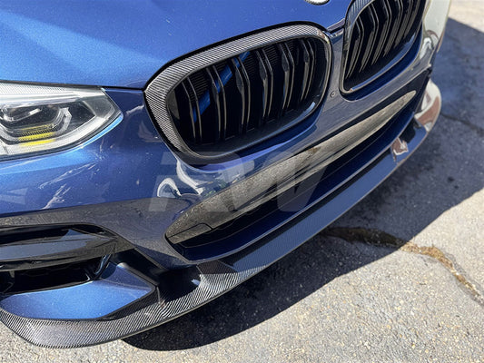 RW Carbon BMW G01 X3 Pre-LCI 3D Style Carbon Fiber Front Lip-Exterior-Silicon Valley Bimmer