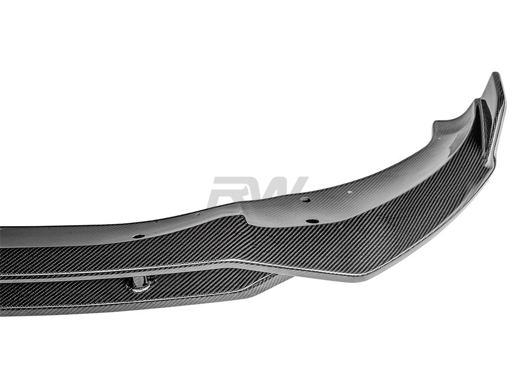 RW Carbon BMW G02 X4 Carbon Fiber Front Lip 19-21-Exterior-Silicon Valley Bimmer