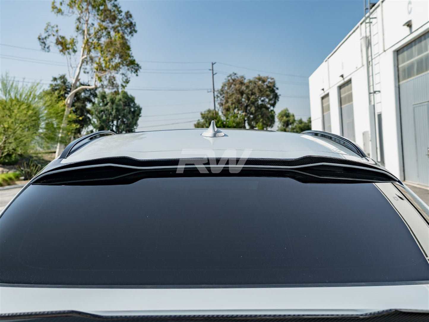 RW Carbon BMW G02 X4 F98 X4M Carbon Fiber Roof Spoiler-Exterior-Silicon Valley Bimmer