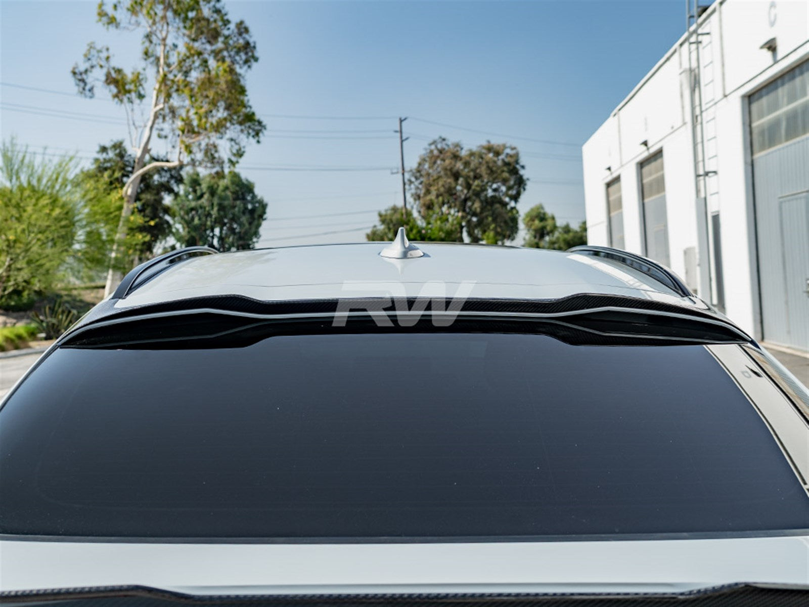 RW Carbon BMW G02 X4 F98 X4M Carbon Fiber Roof Spoiler-Exterior-Silicon Valley Bimmer