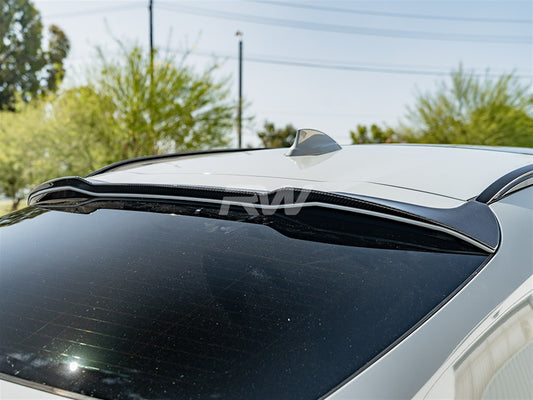 RW Carbon BMW G02 X4 F98 X4M Carbon Fiber Roof Spoiler-Exterior-Silicon Valley Bimmer