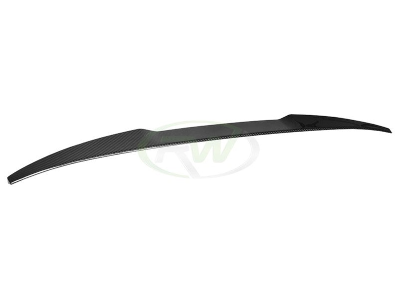 RW Carbon BMW G02 X4 F98 X4M Carbon Fiber Trunk Spoiler-Exterior-Silicon Valley Bimmer