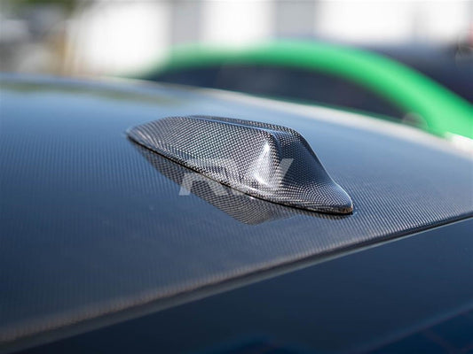 RW Carbon BMW G05 G21 G22 G81 F95 LCI F96 LCI CF Antenna Cover-Exterior-Silicon Valley Bimmer