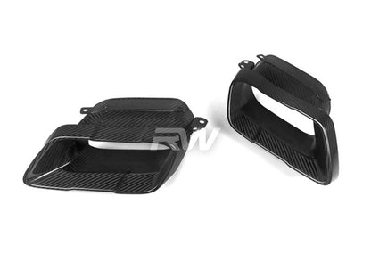 RW Carbon BMW G05 X5 Carbon Fiber Exhaust Tips-Exterior-Silicon Valley Bimmer