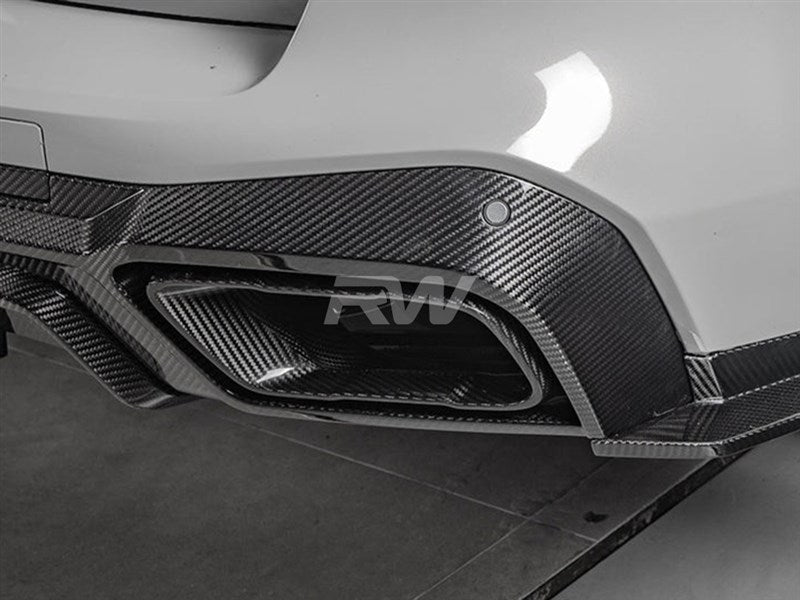 RW Carbon BMW G05 X5 Carbon Fiber Exhaust Tips-Exterior-Silicon Valley Bimmer