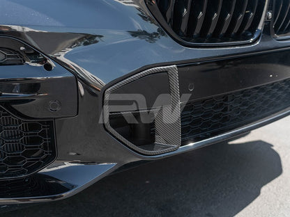 RW Carbon BMW G05 X5 Carbon Fiber Front Brake Duct Trims-Exterior-Silicon Valley Bimmer