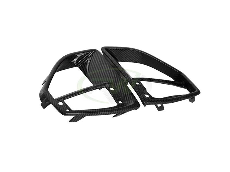 RW Carbon BMW G05 X5 Carbon Fiber Front Brake Duct Trims-Exterior-Silicon Valley Bimmer