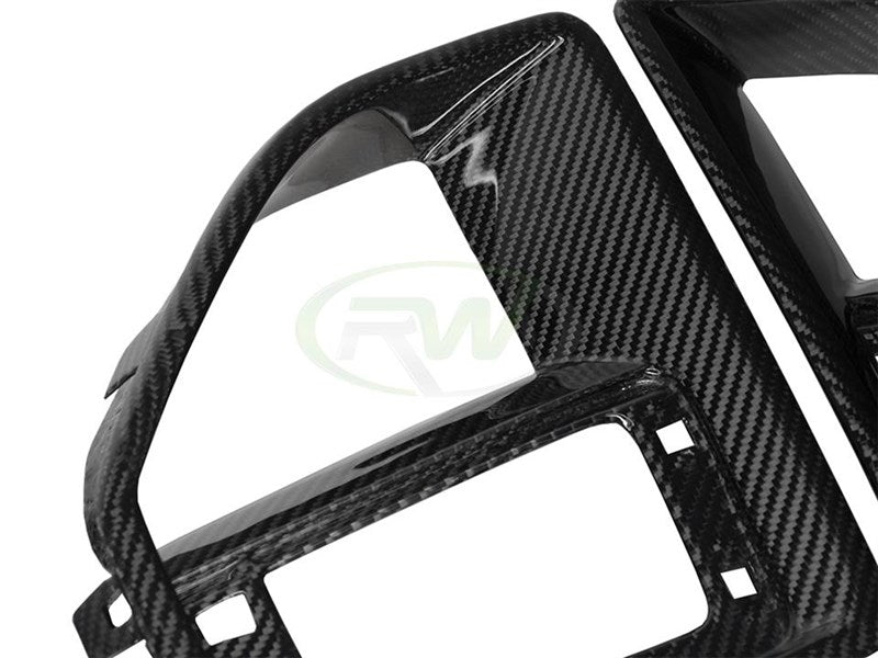 RW Carbon BMW G05 X5 Carbon Fiber Front Brake Duct Trims-Exterior-Silicon Valley Bimmer